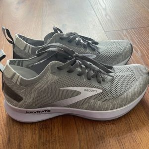 Brooks Shoes - purple and gray - size 6